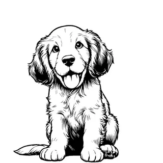 English Setter illustration
