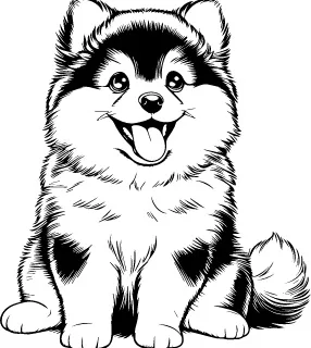 Finnish Spitz illustration