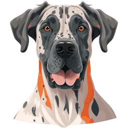 Great Dane illustration