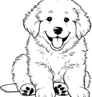 Kuvasz illustration
