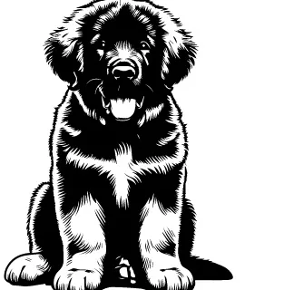 Leonberger illustration