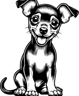 Miniature Pinscher illustration
