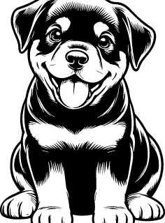 Rottweiler illustration