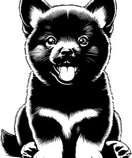 Schipperke illustration
